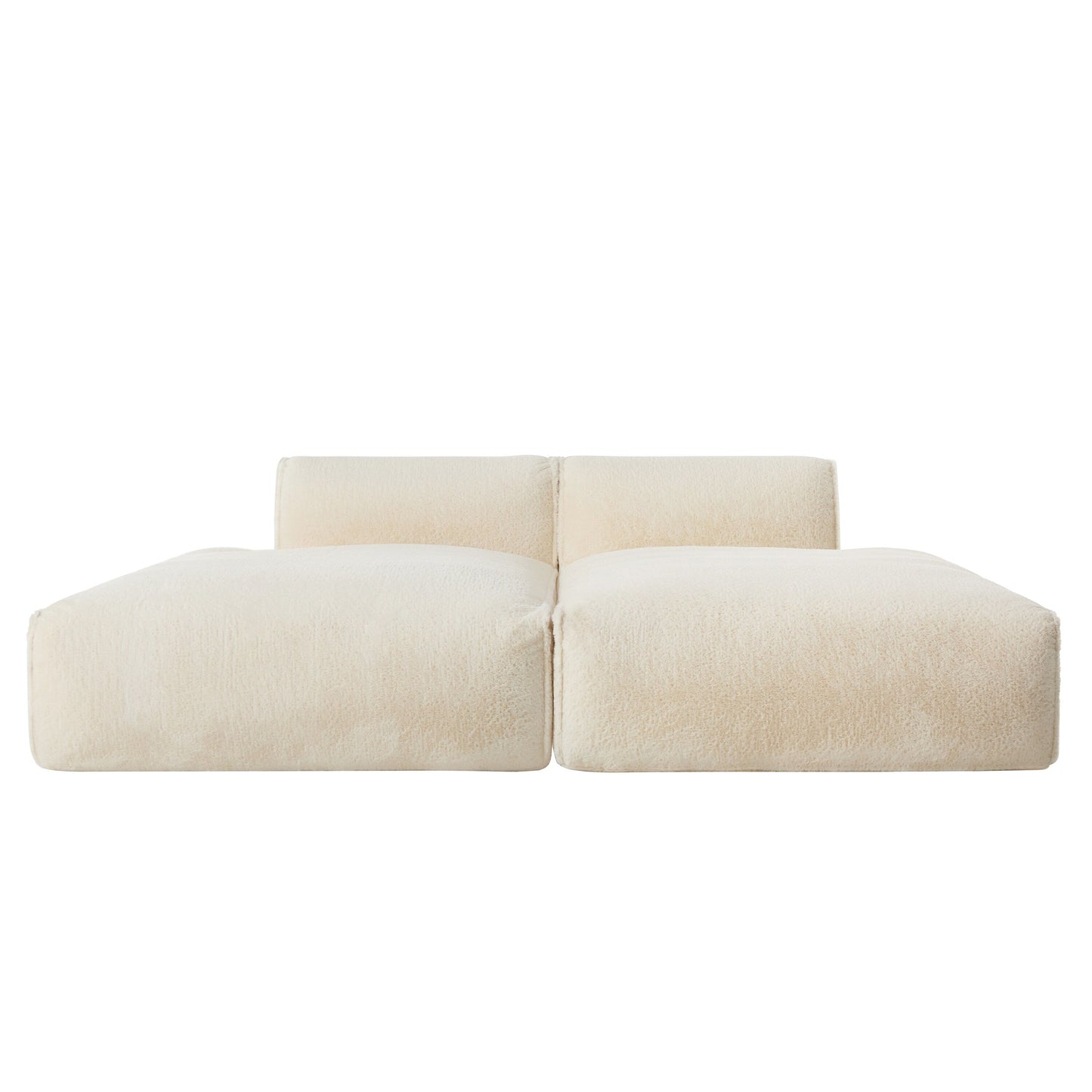 Divano componibile modulare, completamente compresso, spazioso divano letto imbottito in schiuma per soggiorno, design adatto agli anziani