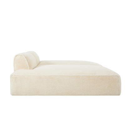 Divano componibile modulare, completamente compresso, spazioso divano letto imbottito in schiuma per soggiorno, design adatto agli anziani