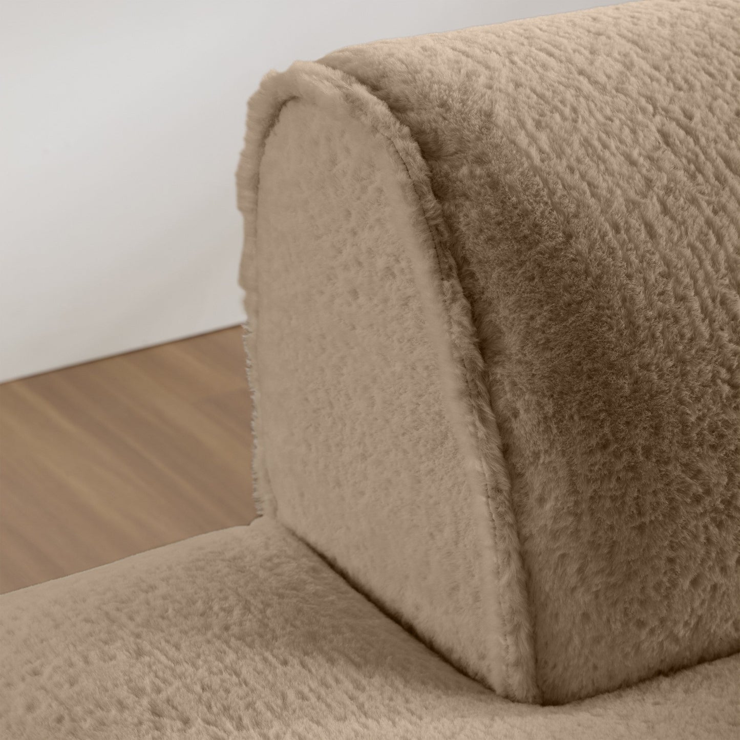 Divano componibile modulare, completamente compresso, spazioso divano letto imbottito in schiuma per soggiorno, design adatto agli anziani