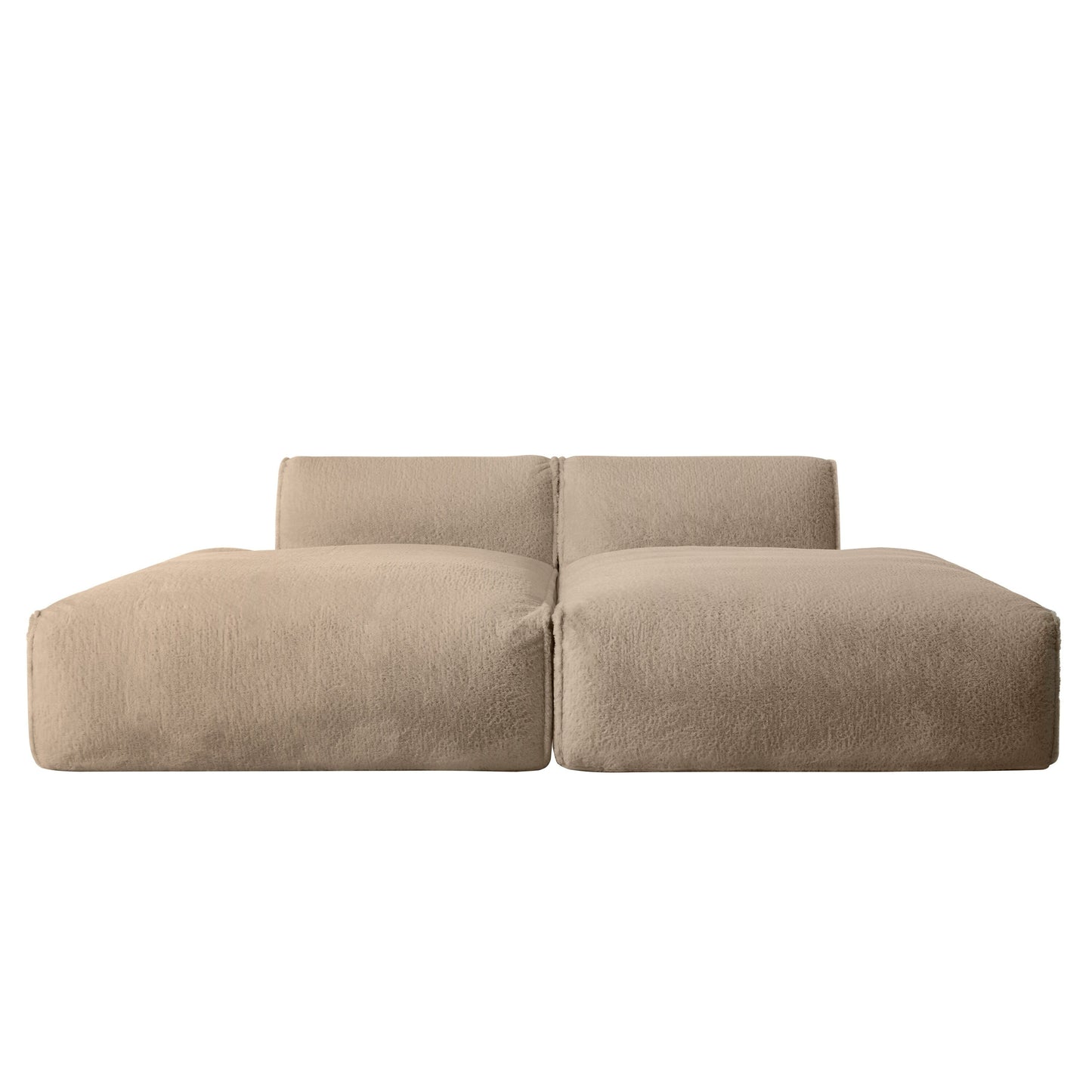 Divano componibile modulare, completamente compresso, spazioso divano letto imbottito in schiuma per soggiorno, design adatto agli anziani