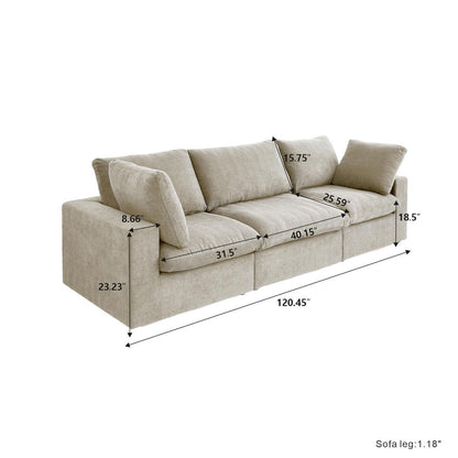 Divani componibili modulari per soggiorno, divani trasformabili