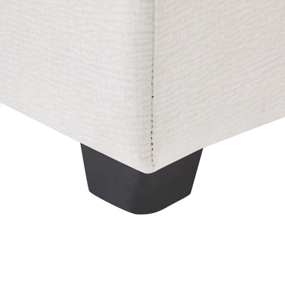 Divano modulare, set di divani componibili in ciniglia a 4 posti con 2 cuscini inclusi, liberamente combinabili