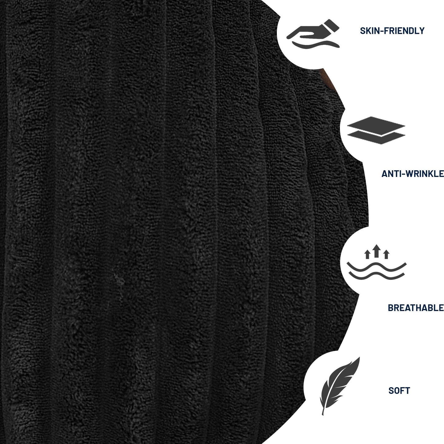 Divano componibile modulare a forma di U, chaise longue a 4 posti con design reversibile per soggiorno e camera da letto