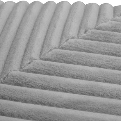 Divano componibile modulare a forma di U, chaise longue a 4 posti con design reversibile per soggiorno e camera da letto