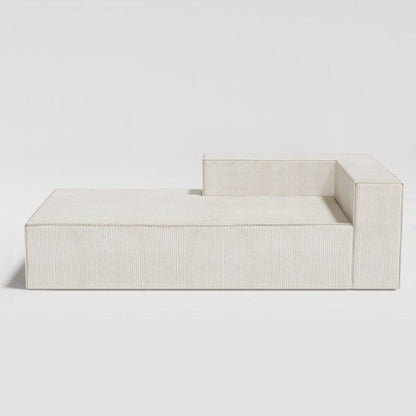 Divani a compressione in velluto a coste modulari