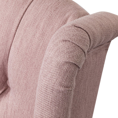 Poltrona reclinabile girevole con schienale trapuntato Mohaven Contemporary di Christopher Knight Home