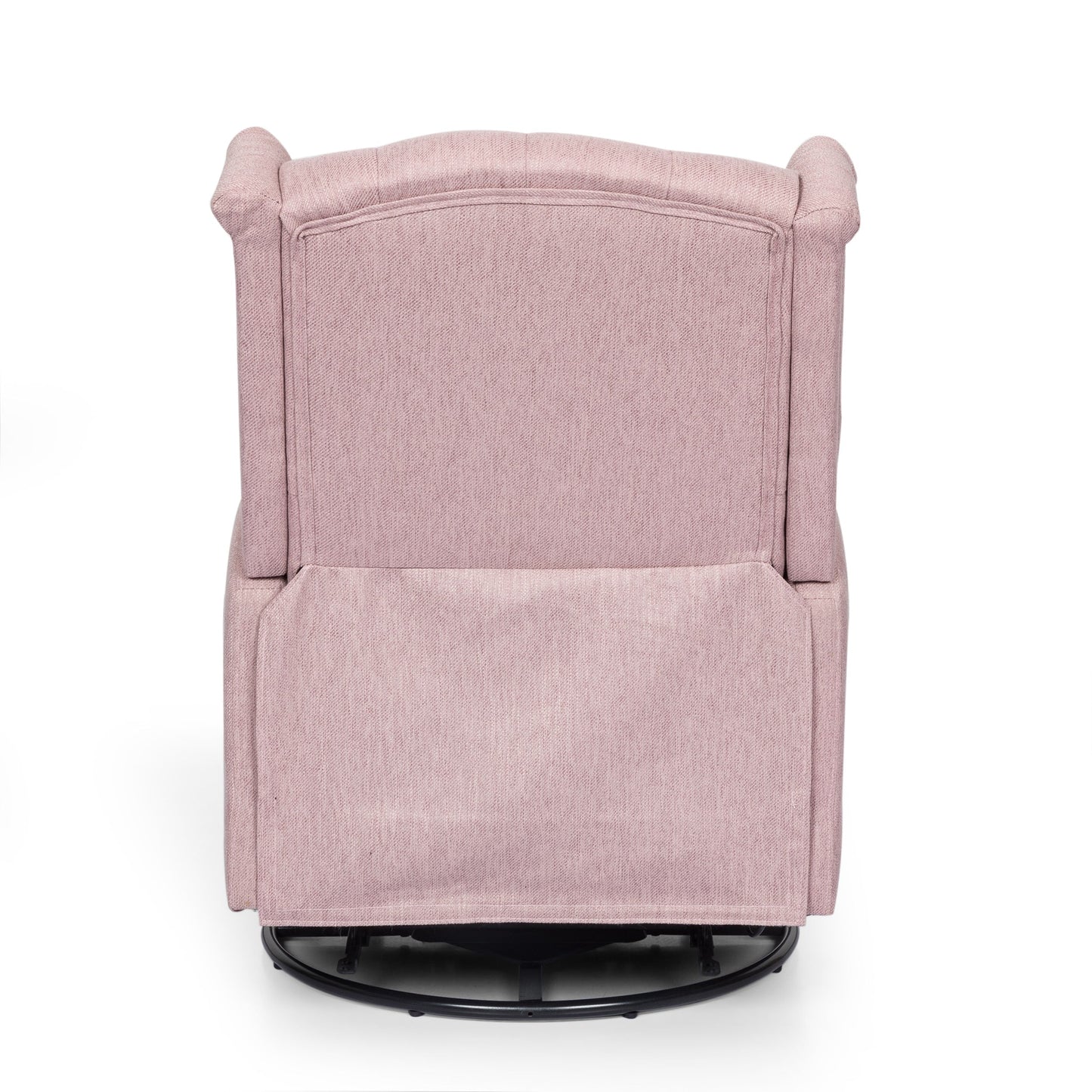 Poltrona reclinabile girevole con schienale trapuntato Mohaven Contemporary di Christopher Knight Home