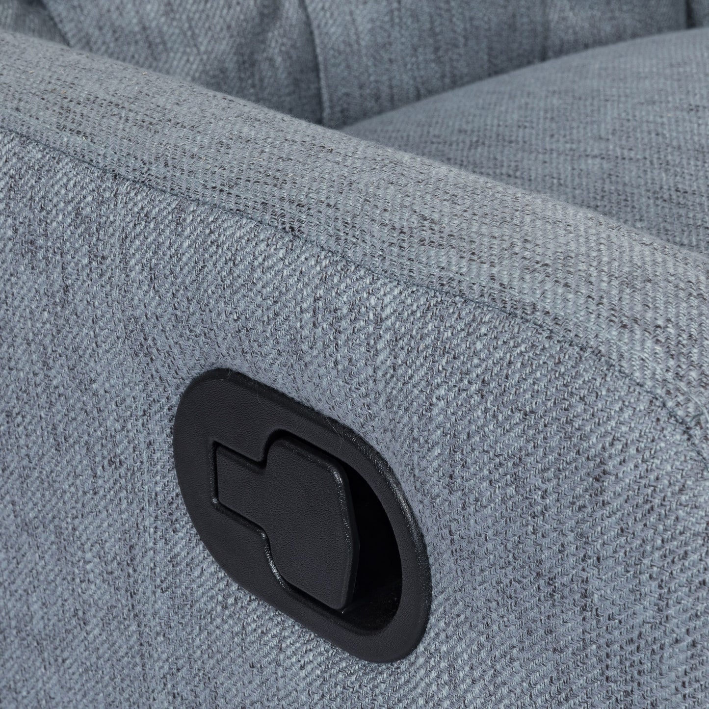 Poltrona reclinabile girevole con schienale trapuntato Mohaven Contemporary di Christopher Knight Home