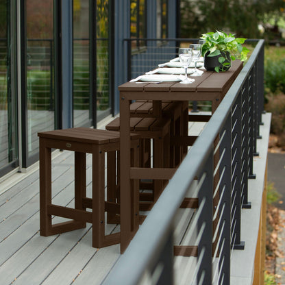 HIGHWOOD Monroe Modern Set di 6 sgabelli/tavolini da balcone alti fino al bancone - N/D