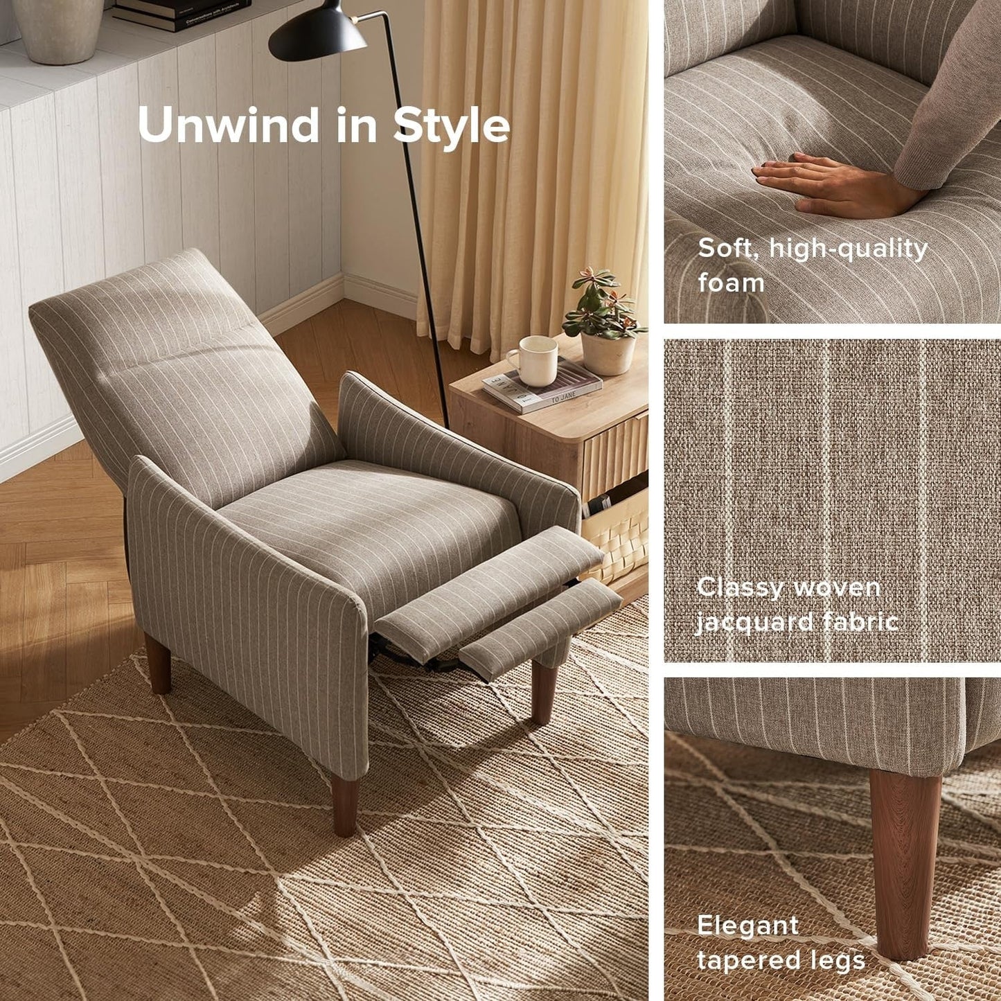 Poltrona reclinabile Mopio Arthur