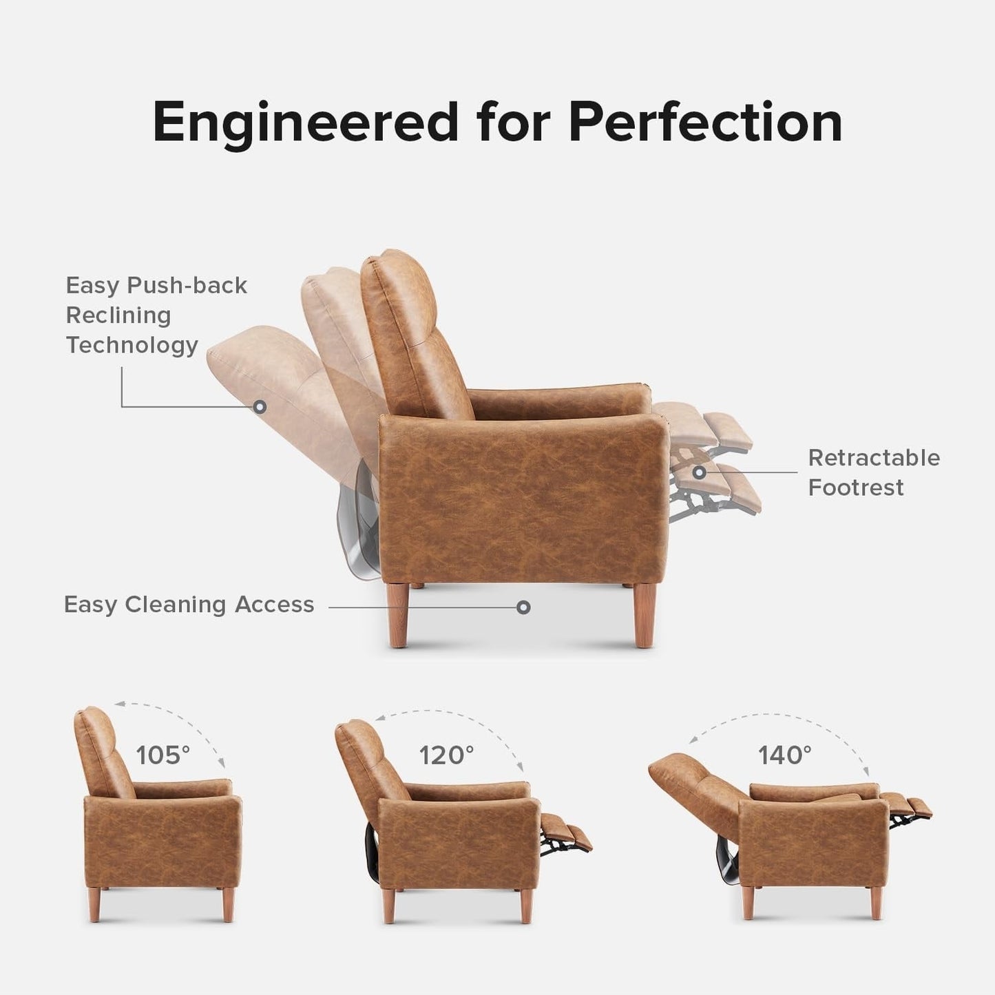 Poltrona reclinabile Mopio Arthur