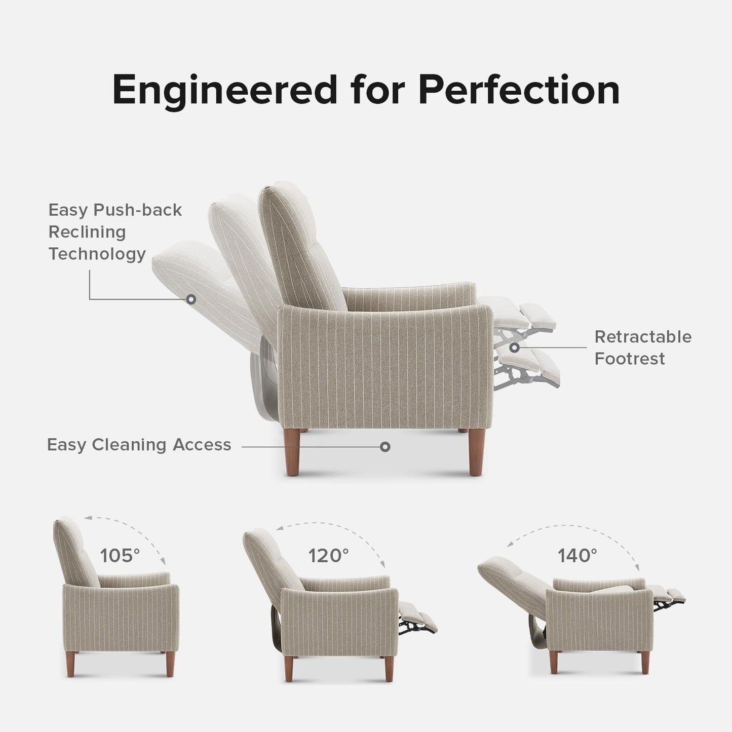 Poltrona reclinabile Mopio Arthur