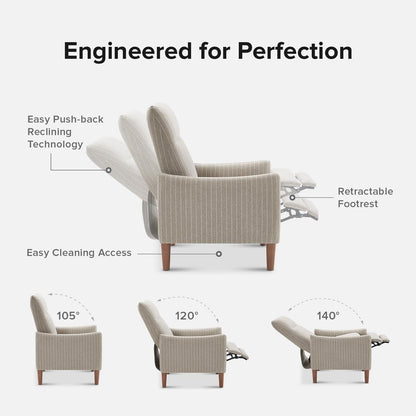 Poltrona reclinabile Mopio Arthur