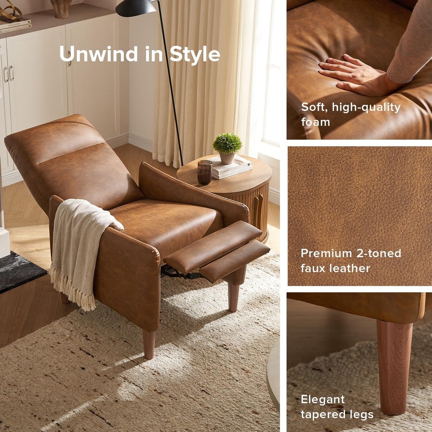 Poltrona reclinabile Mopio Arthur