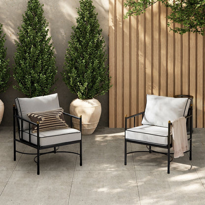 Mobili da giardino Mopio Odelia, set da conversazione componibile per esterni