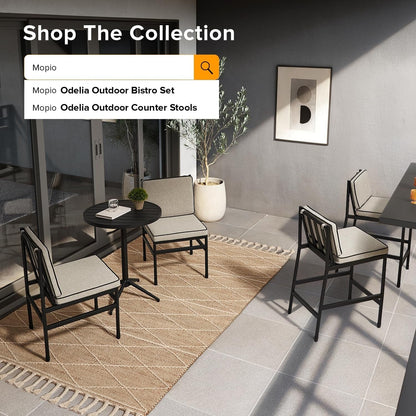 Mobili da giardino Mopio Odelia, set da conversazione componibile per esterni