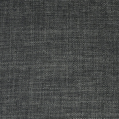 Divano Chesterfield Morden Fort Linen con bottoni trapuntati, borchie e gambe in legno massello per soggiorno