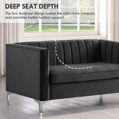 Divano imbottito per soggiorno Morden Fort