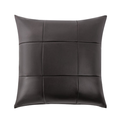 Divano imbottito Morden Fort per soggiorno, divano a tre posti in similpelle