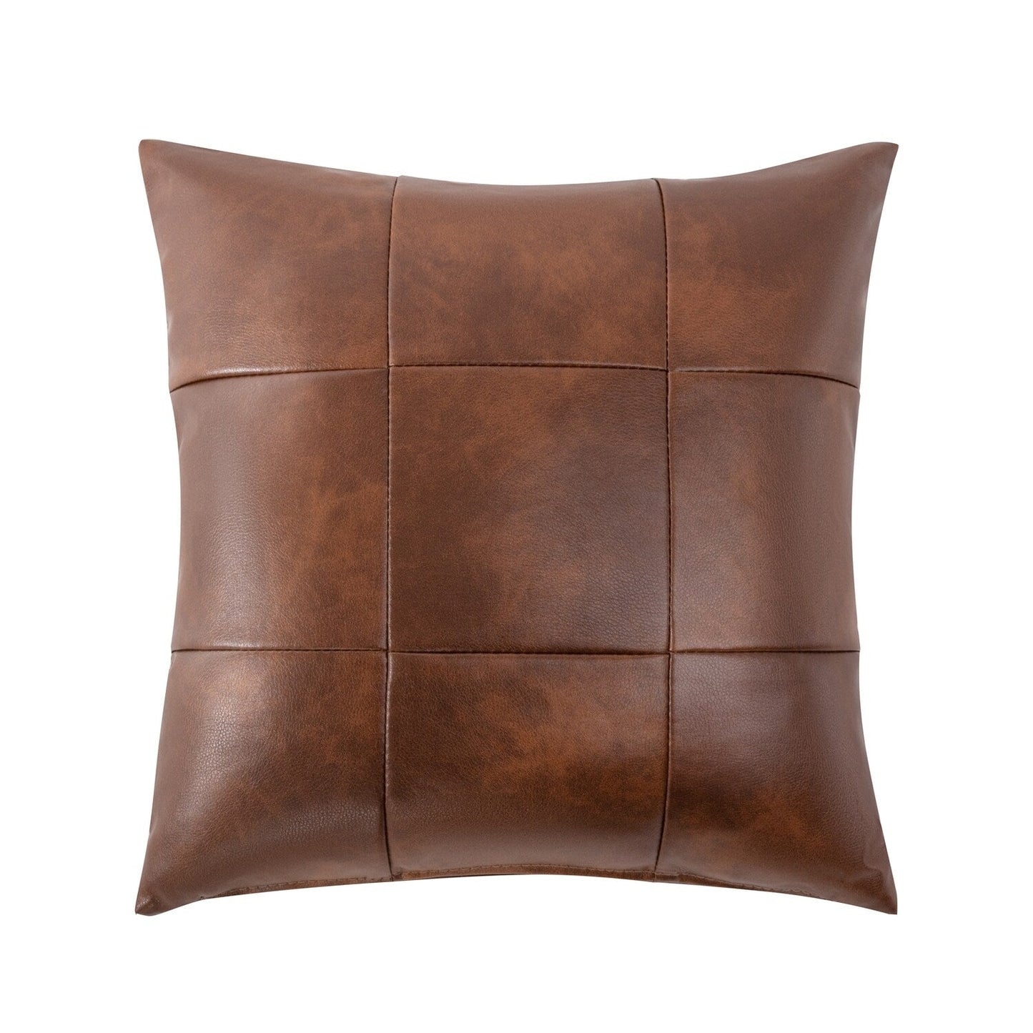 Divano imbottito Morden Fort per soggiorno, divano a tre posti in similpelle