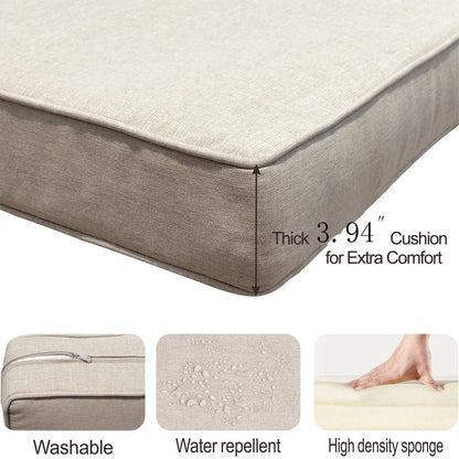 Set da pranzo con braciere per conversazione all'aperto Morden in vimini/acciaio da 7 pezzi