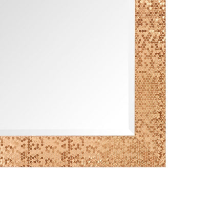 Specchio verticale a figura intera con motivo a mosaico di alta qualità - Specchio da toeletta a figura intera da appoggio, da appoggio o da terra