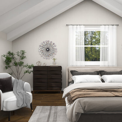 Decorazione da parete in metallo astratto