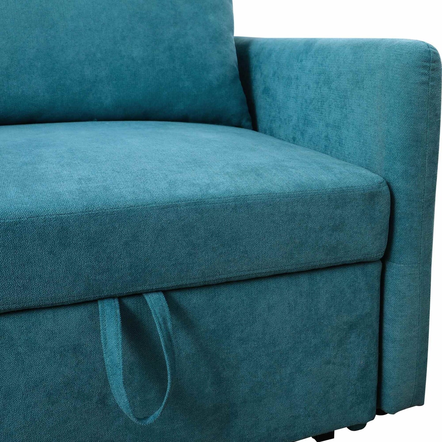 Divano letto pieghevole multifunzione in tessuto