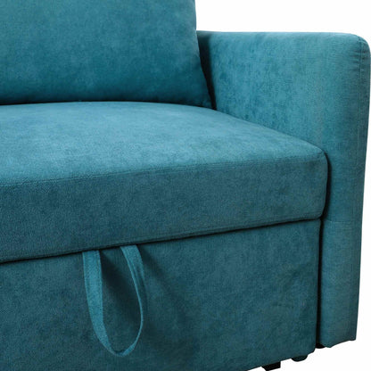 Divano letto pieghevole multifunzione in tessuto