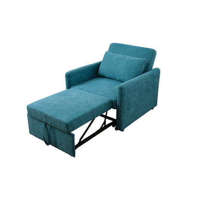 Divano letto pieghevole multifunzione in tessuto
