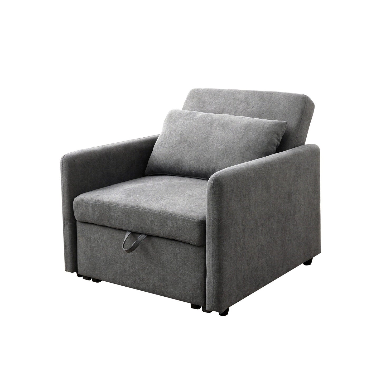 Divano letto pieghevole multifunzione in tessuto