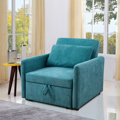 Divano letto pieghevole multifunzione in tessuto