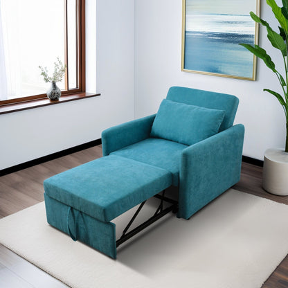 Divano letto pieghevole multifunzione in tessuto