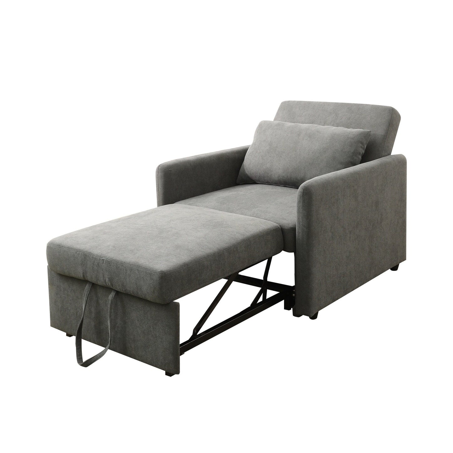 Divano letto pieghevole multifunzione in tessuto