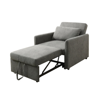 Divano letto pieghevole multifunzione in tessuto