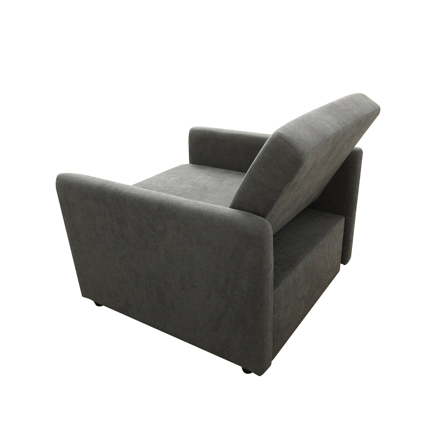 Divano letto pieghevole multifunzione in tessuto