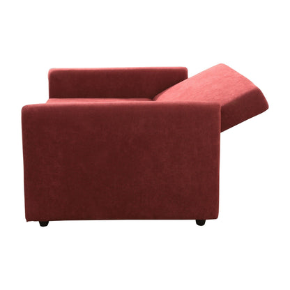 Divano letto pieghevole multifunzione in tessuto