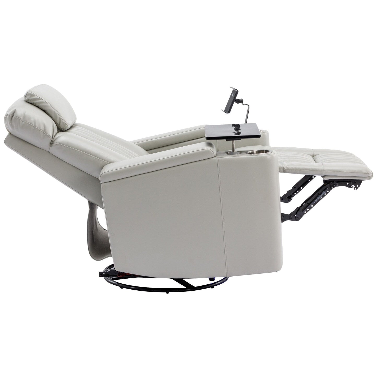 Poltrona reclinabile elettrica multifunzionale girevole a 270° per home theater