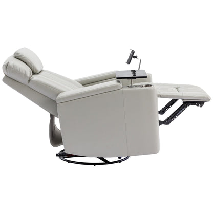 Poltrona reclinabile elettrica multifunzionale girevole a 270° per home theater