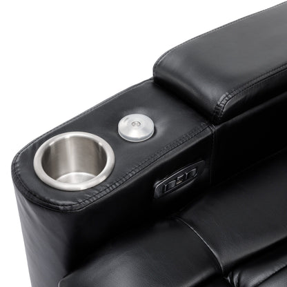 Poltrona reclinabile elettrica multifunzionale girevole a 270° per home theater