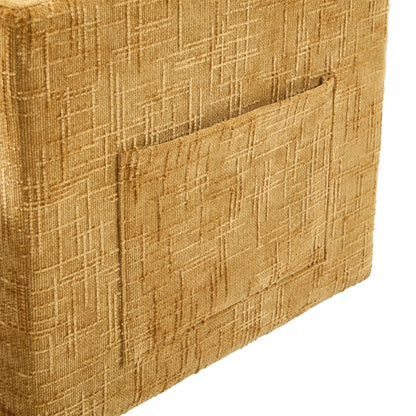 Divano reclinabile multifunzionale per persone pigre, schienale contenitore con supporto per cellulare, poltrona singola in ciniglia per il tempo libero