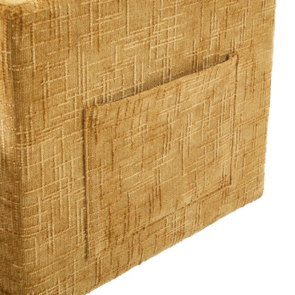 Divano reclinabile multifunzionale per persone pigre, schienale contenitore con supporto per cellulare, poltrona singola in ciniglia per il tempo libero