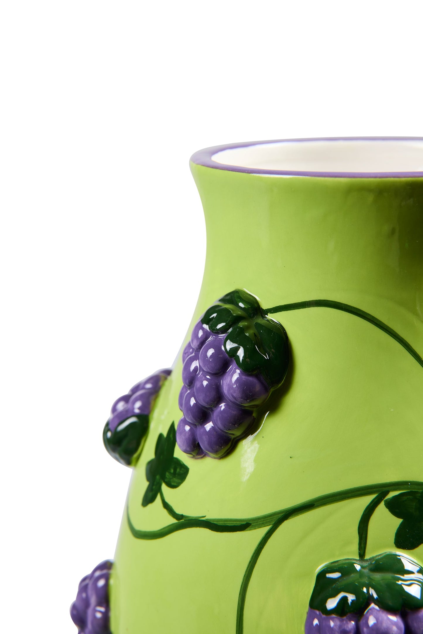 Fillico - Vaso Verde Con Uva