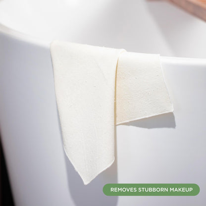 Set di 2 salviette esfolianti in seta NIGHT