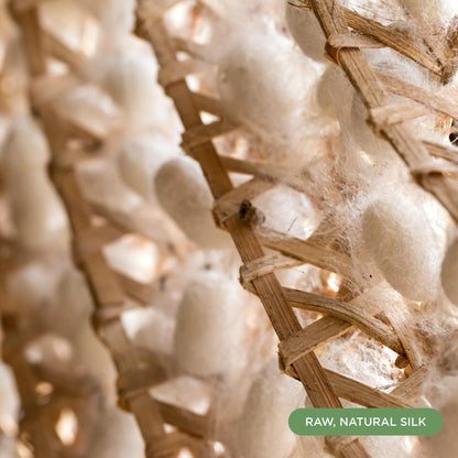 Set di 2 salviette esfolianti in seta NIGHT