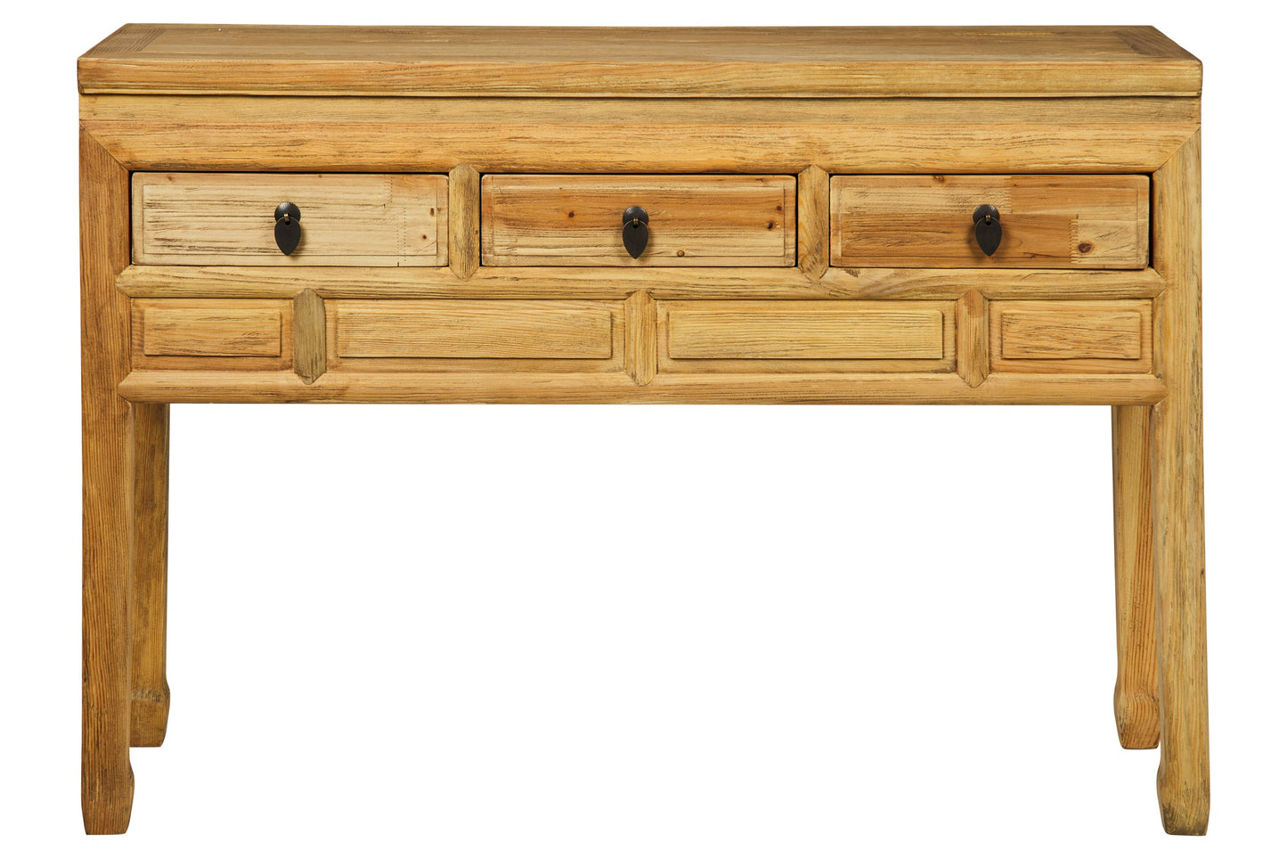 Ningbo - Consolle 3 Cassettini Naturale