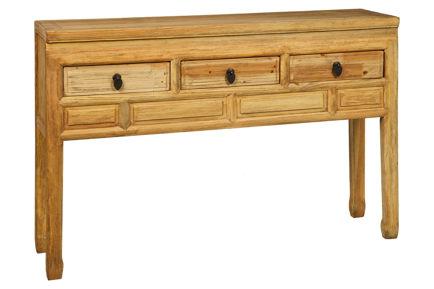 Ningbo - Consolle 3 Cassettini Naturale