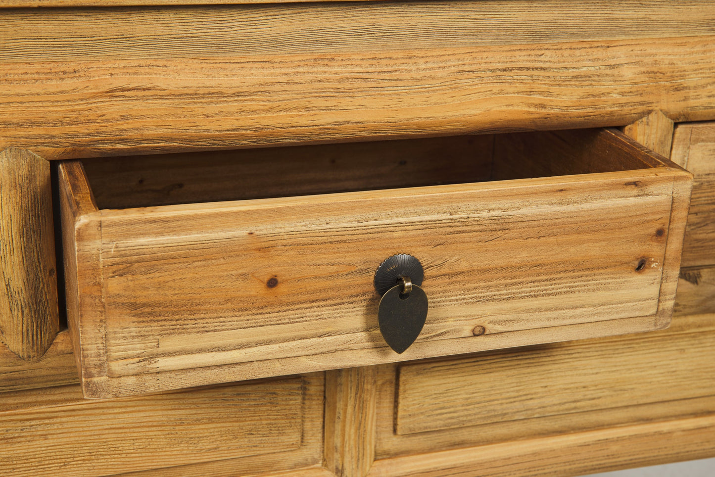 Ningbo - Consolle 3 Cassettini Naturale