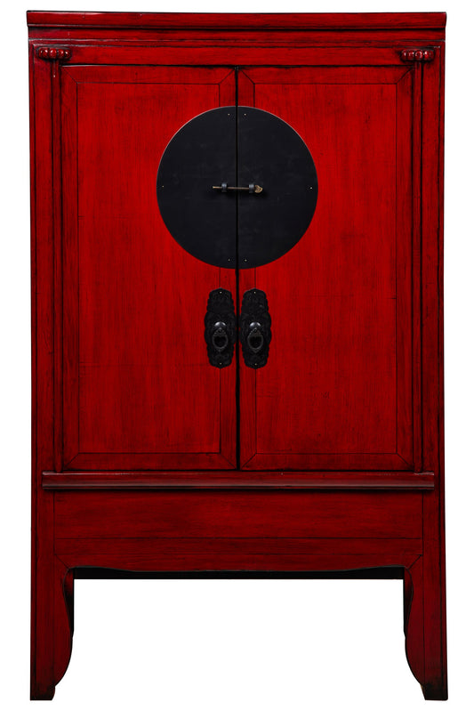 Ningbo - Armadio 2 Ante Roso Pompeiano