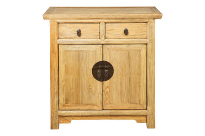 Ningbo - Mobiletto 2 Sportelli 2 Cassetti Naturale